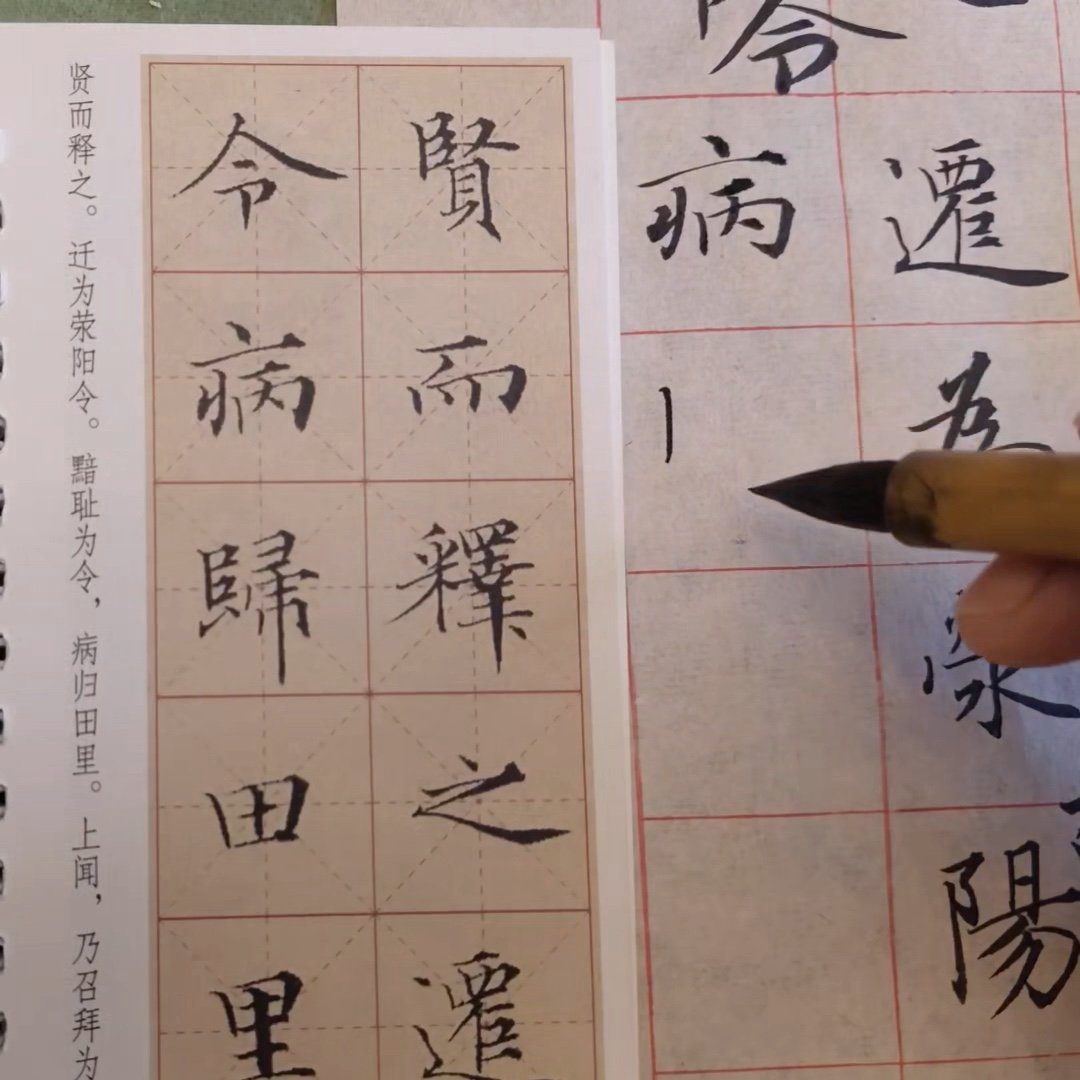 逐字示范：令病归田里